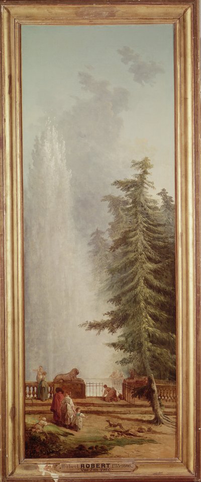 View of a Park, 1783 by Hubert Robert